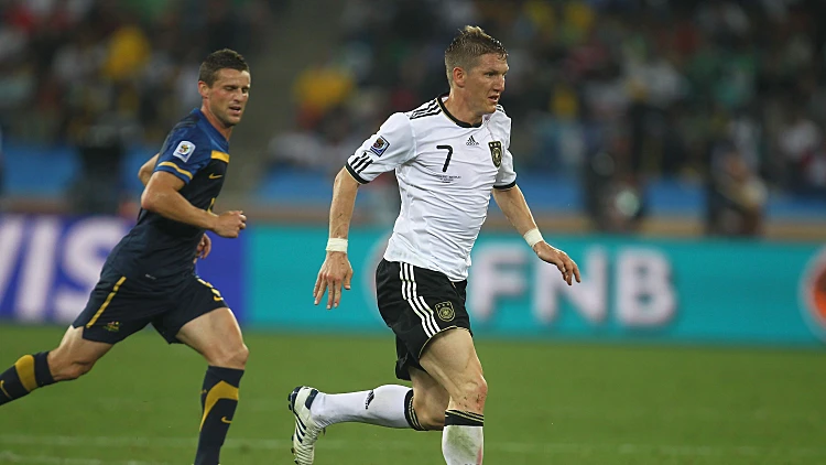 שוויינשטייגר במשחק מול אוסטרליה