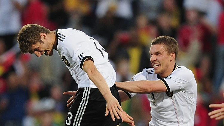 גרמניה חוגגת מול אנגליה