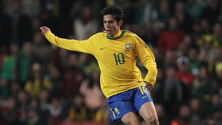 קאקא במשחק הכנה למונדיאל