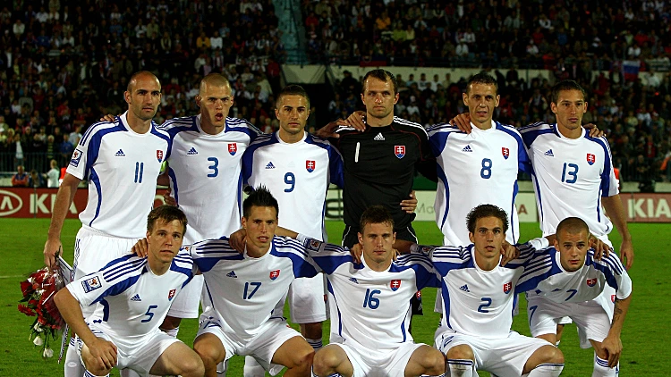 תמונה קבוצתית נבחרת סלובקיה מונדיאל 2010