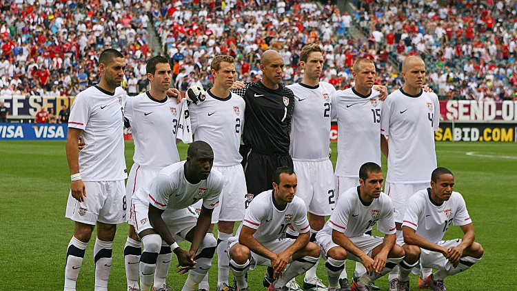 תמונה קבוצתית נבחרת ארצות מונדיאל 2010