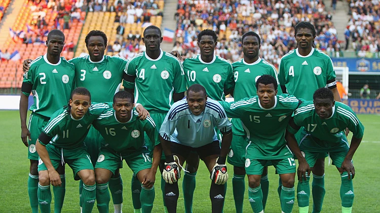 תמונה קבוצתית נבחרת ניגריה מונדיאל 2010