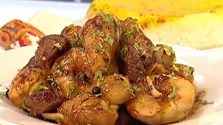 חורשט כבש ואפרסקים עם אורז מאודה מתוך התוכנית של אהרוני 23.3.2011