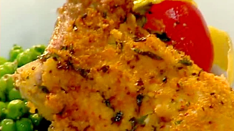 צלעות עגל פריכות עם אפונה ירוקה ועגבניות בוודקה מתוך התוכנית של אהרוני 10.3.2011