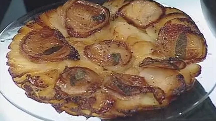 טארט תפוחי אדמה עם בצל