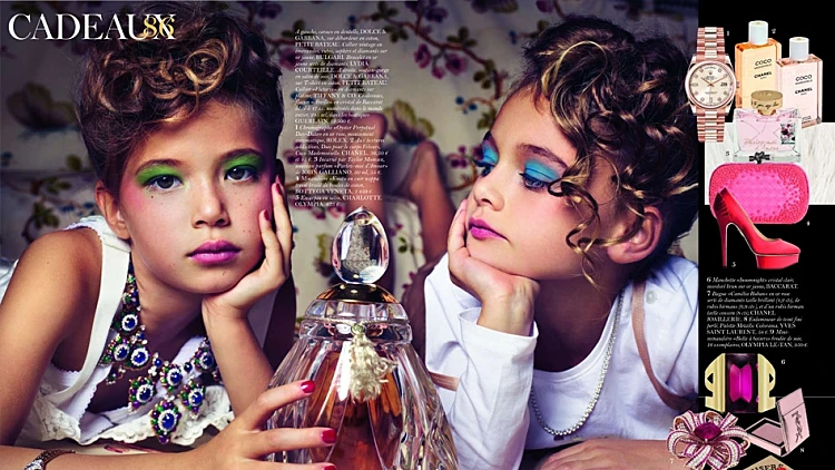 הפקת לוליטות בגליון ינואר 2011 של ווג פריז