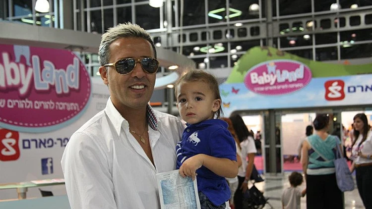 בתערוכת בייבי לנד. אוקטובר 2011