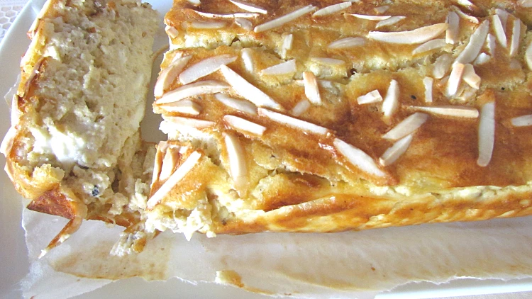 פשטידת חצילים קלויים וגבינות