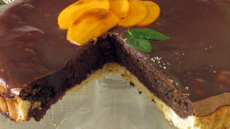 טארט פרג ושוקולד