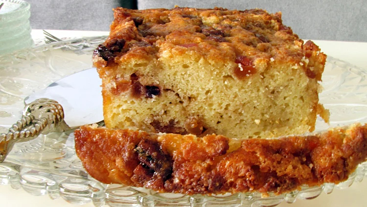 עוגת סיידר קינמון ופקאנים