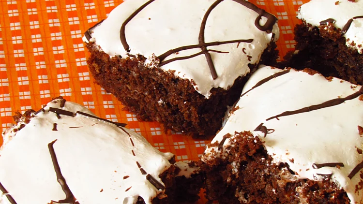 בראוניז שוקולד עם מרשמלו