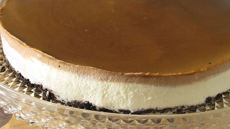 עוגת גבינה ונוטלה