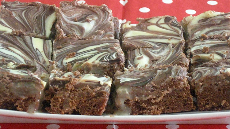 ריבועי טופי שוקולד