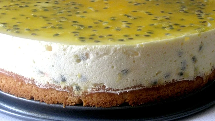 עוגת מוס פסיפלורה - סופשבוע עם חיהל'ה