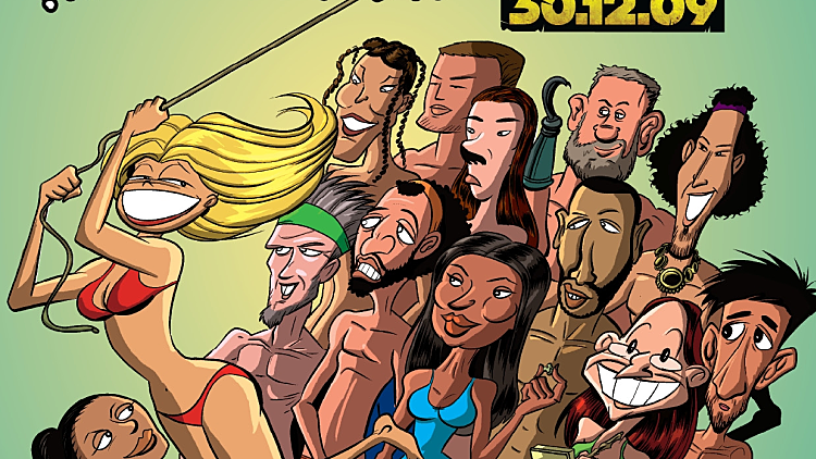 קומיקס גמר הישרדות מעל דפי העיתון זבנג