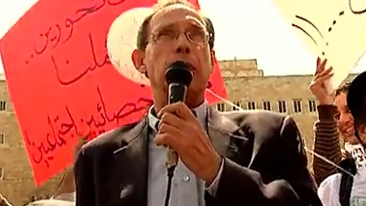 הפגנה של העובדים הסוציאליים במחאה על תנאי העסקתם