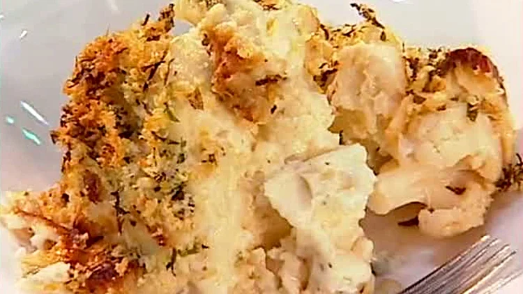 מאפה כרובית וגבינה כחולה מתוך התוכנית של אהרוני 27.2.2011