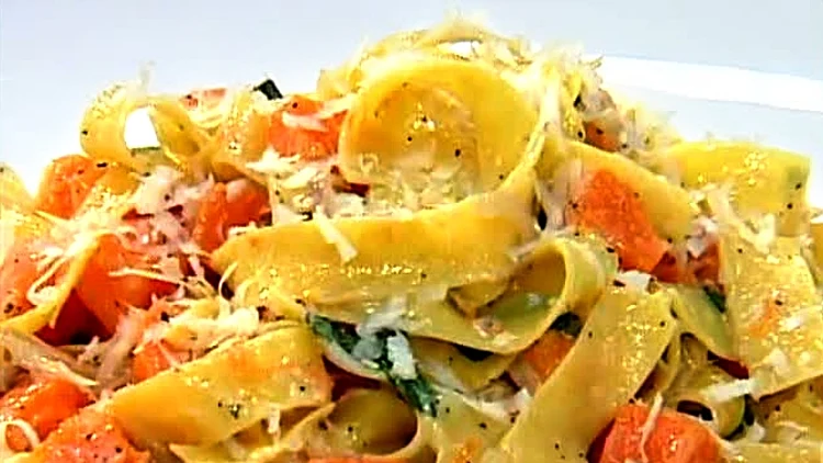 פסטה עם דלעת מתוך התוכנית של אהרוני 02.01.2011