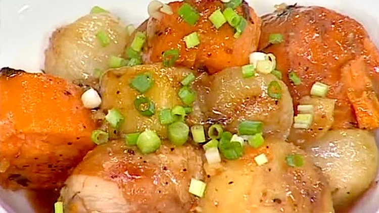 שוקי עוף עם בטטות