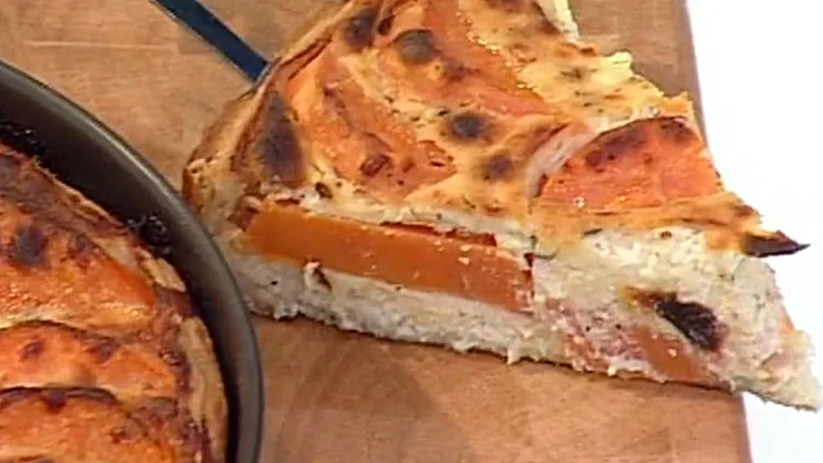 מאפה בצק עלים עם בטטות