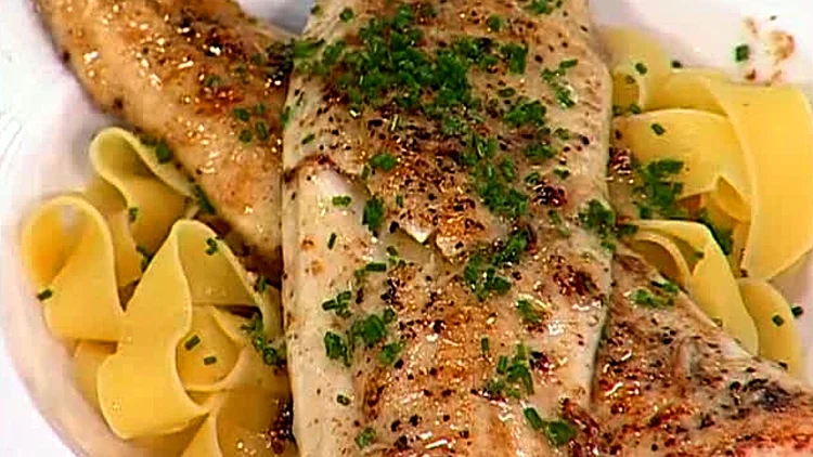 פילה פורל בחמאת לימון ועירית מתוך התוכנית של אהרוני 25.1.2011