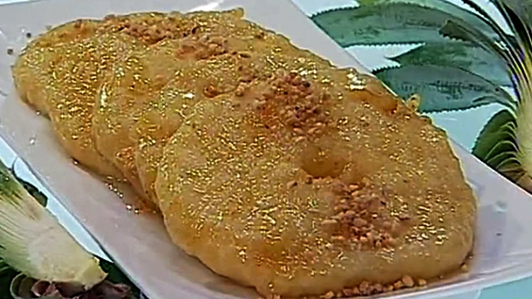 מתכון לטבעות אננס מטוגנות