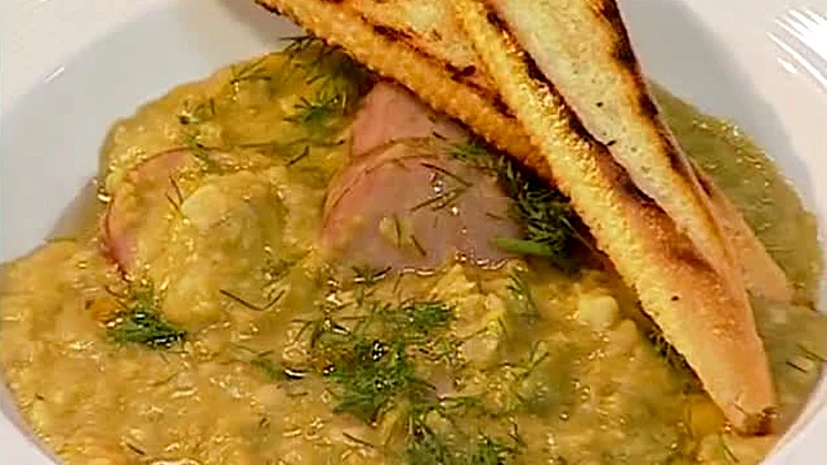 מרק אפונה ונקניקיות מתוך התוכנית של אהרוני 24.2.2011