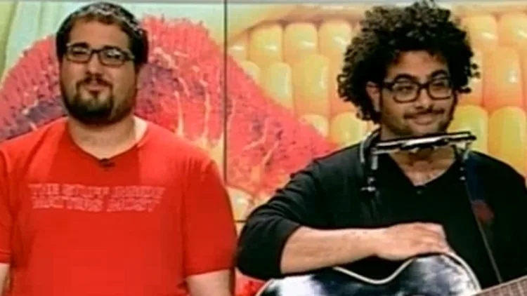 הצמד הקומי תירס-סקסואל ב"לונדון את קירשנבאום"