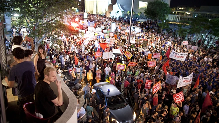 הפגנה נגד מחירי הדיור בתל אביב