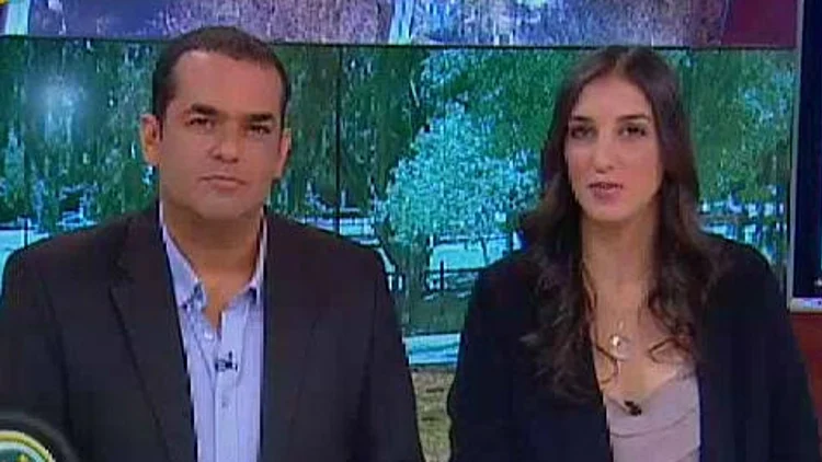 רומי נוימרק וניב גלבוע מגישים את תכנית הבוקר