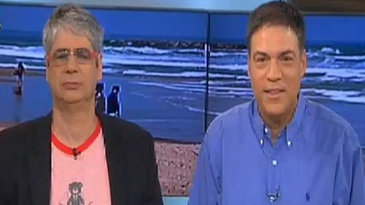 גיא מרוז ואלי ראכלין בתוכנית הבוקר של אורלי וגיא