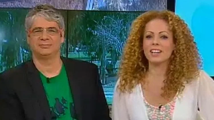 אורלי וילנאי וגיא מרוז מתוך תוכנית הבוקר