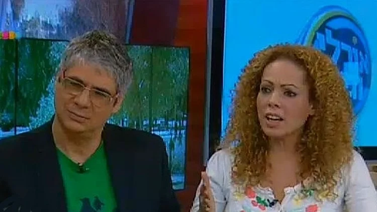 אורלי וילנאי וגיא מרוז מתוך תוכנית הבוקר