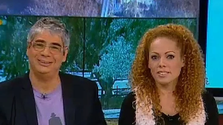 אורלי וילנאי וגיא מרוז מתוך תוכנית הבוקר