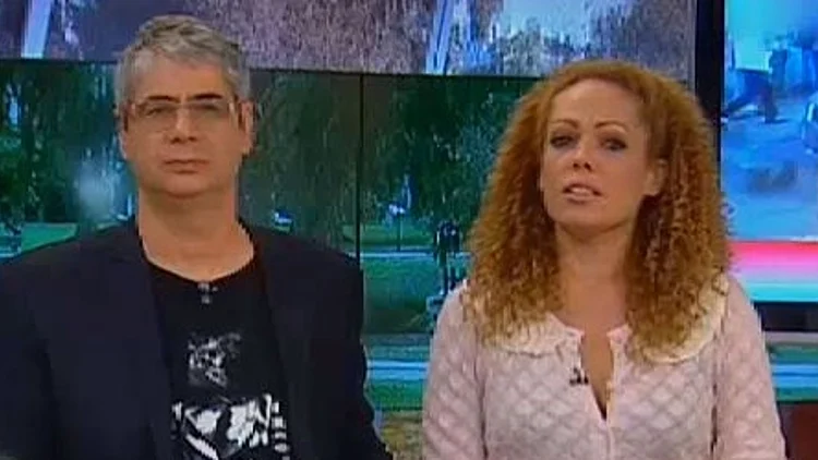 אורלי וילנאי וגיא מרוז מתוך תוכנית הבוקר