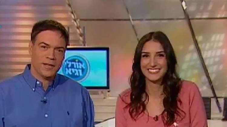 אורלי וילנאי וגיא מרוז מתוך תוכנית הבוקר