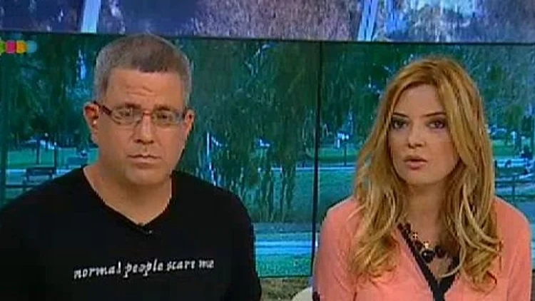 דב גילהר וסיון כהן מתוך תוכנית הבוקר של אורלי וגיא