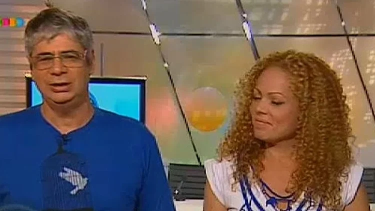אורלי וילנאי וגיא מרוז מתוך תוכנית הבוקר
