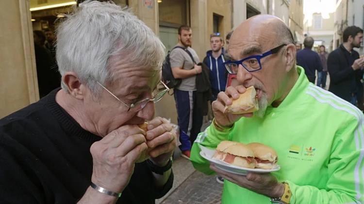 המסע המופלא של אהרוני וגידי: איטליה - סנדוויץ'
