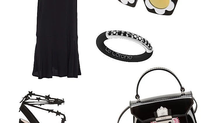 הלוק היומי: שחור ומלא גלאם