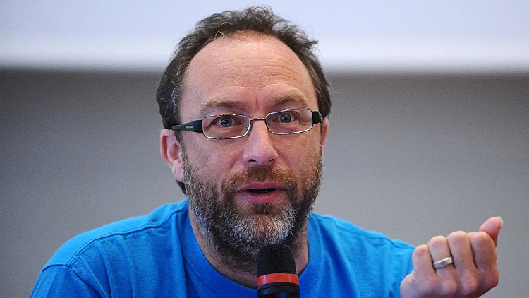 ג'יימי וולס מייסד וויקיפדיה