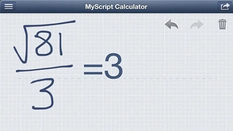 MyScript Calculator