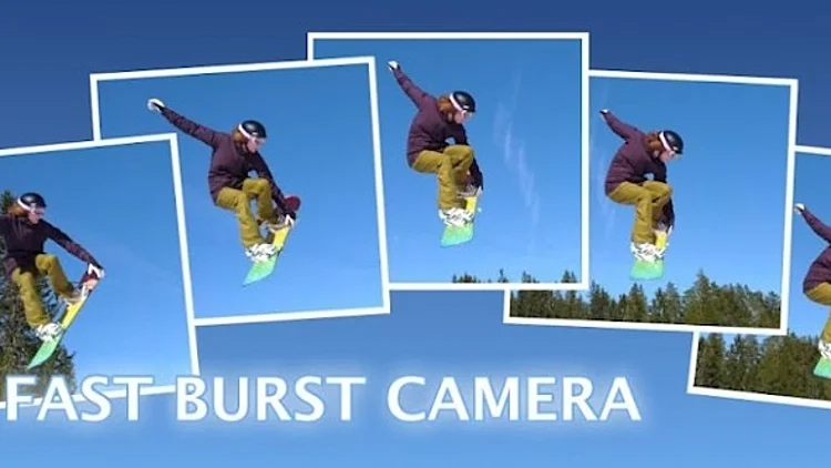 Fast Burst Camera - אפליקציית אנדרואיד לצילום ברצף