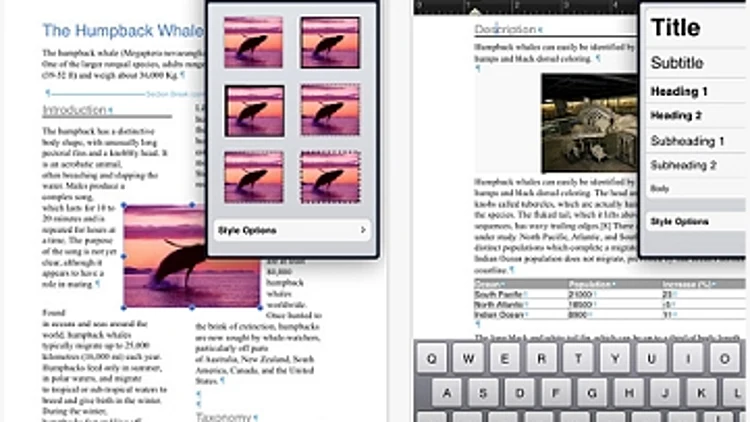 אפליקציית אופיס Office² HD לאייפד