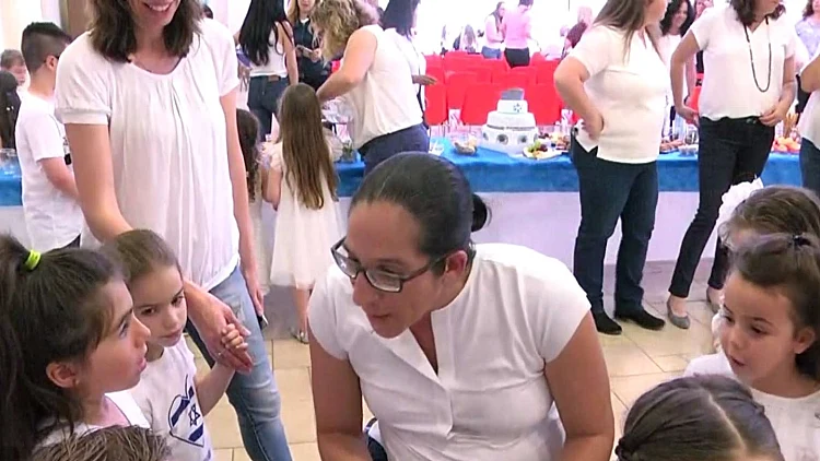 מורן סמואל בטקס פרס ישראל אלטרנטיבי של גן שלדג