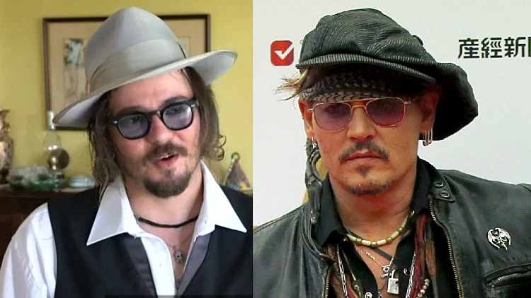 ג'וני דפ והכפיל הישראלי שלו ארז פרץ