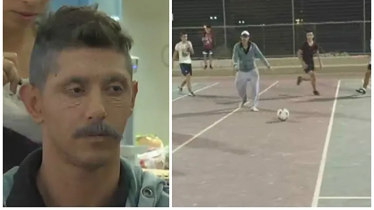 ומה קרה כשמאור מליקסון התחפש לדוד הזקן אבנר ויצא לשחק עם נערים במגרש בבאר שבע?