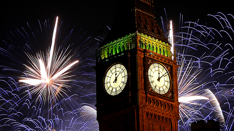 חגיגות השנה החדשה בלונדון