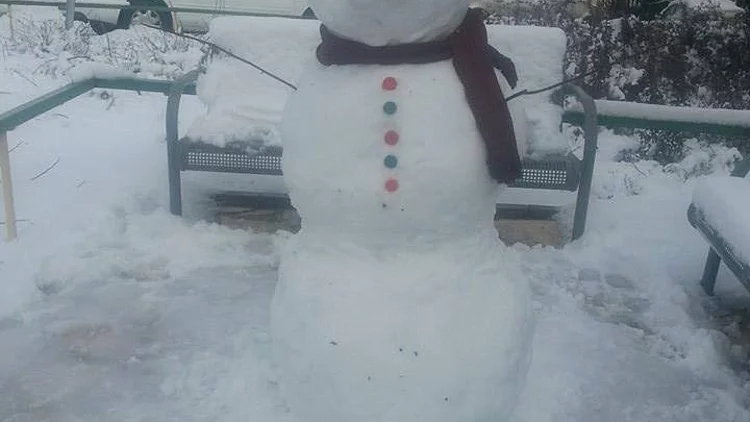 איש שלג בירושלים