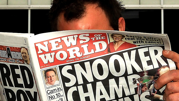 העיתון news of the world